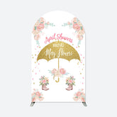Lofaris April Showers May Flowers Baby Shower Arch Backdrop